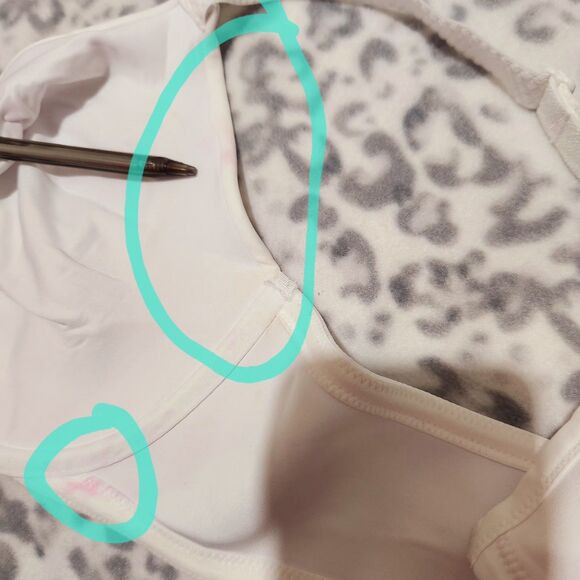 Vanity Fair Bra Size 44C 2pcs One Pink One White!! New Underwire Style 76080 - Picture 13 of 15